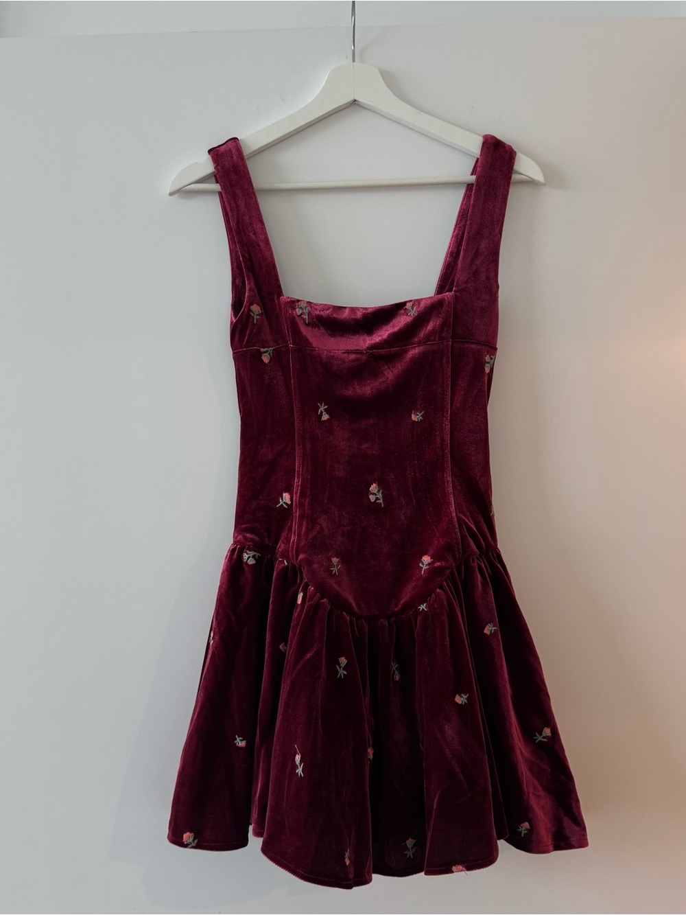 WeWoreWhat CORSET PEPLUM MINI DRESS - Picture 4 of 6
